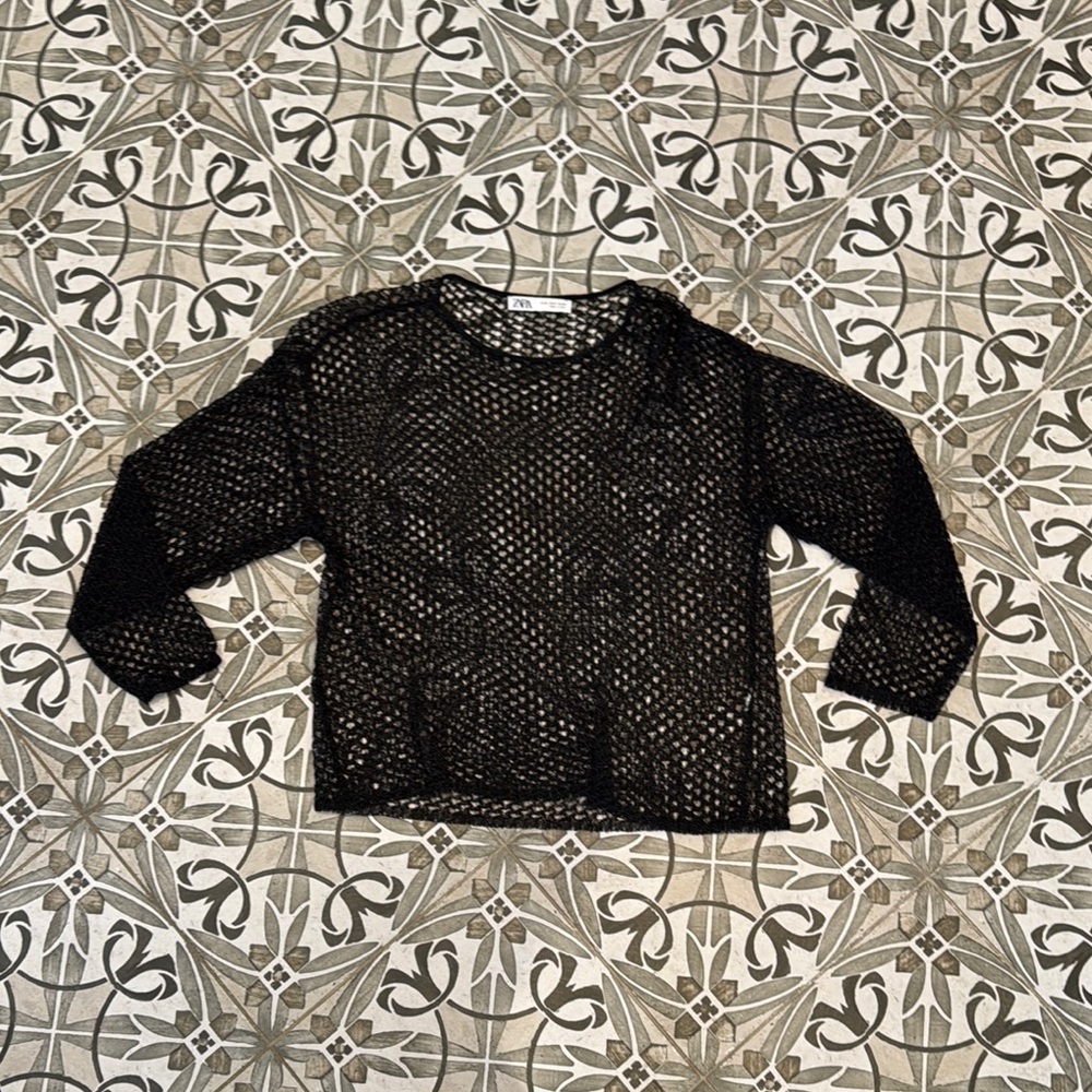 Black Knit Sweater